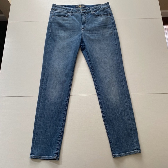 Lucky Brand Hayden High Rise Skinny Jeans Medium Wash Sz 12/31 - Picture 2 of 14